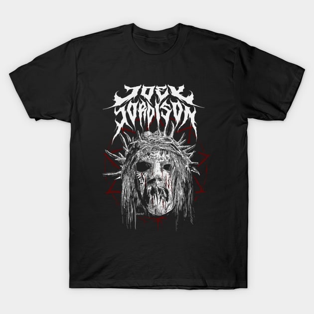 Joey Jordison T-Shirt by rippyshbarcus